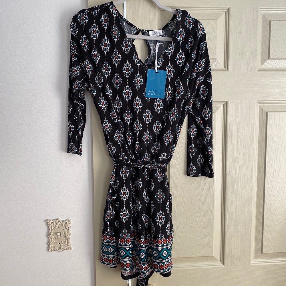 Multi-colored romper